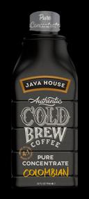 Java House Colombian Authentic Black Cold Brew Coffee, 32 Ounce -- 6 per case.