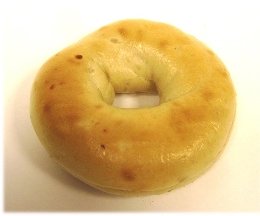 Burry Food Parbaked Onion Bagel, 4 Ounce -- 72 per case.
