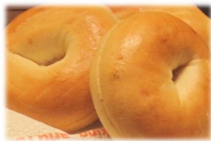 Burry Foodservice Thaw and Sell Sliced Plain Bagel, 4 Ounce -- 72 per case.