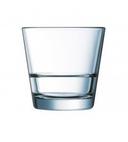 Arcoroc Stack Up Fully Tempered Rocks Glass Tumbler, 7 Ounce -- 12 per case.