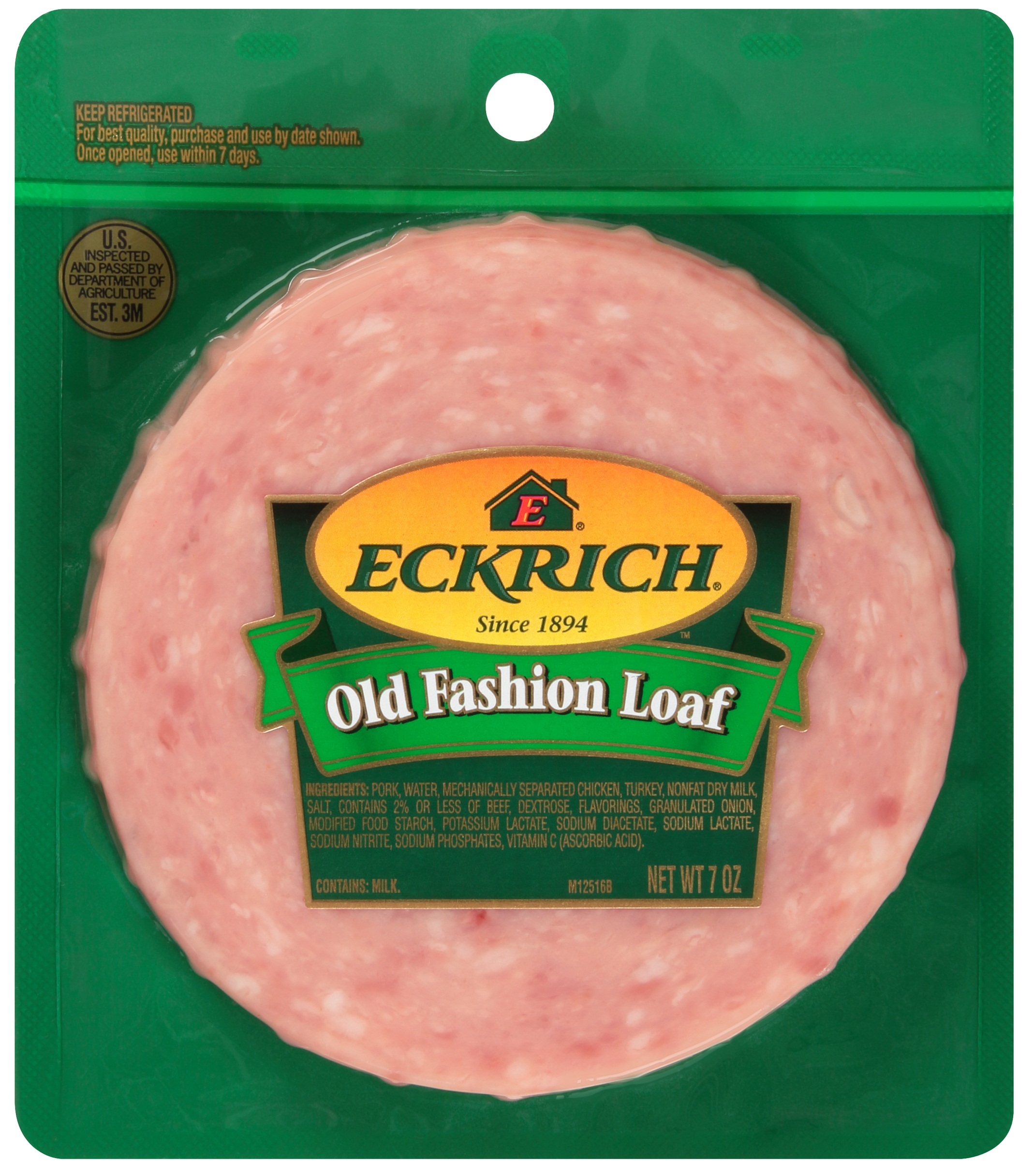 Eckrich Old Fashion Loaf, 7 ounce -- 12 per case