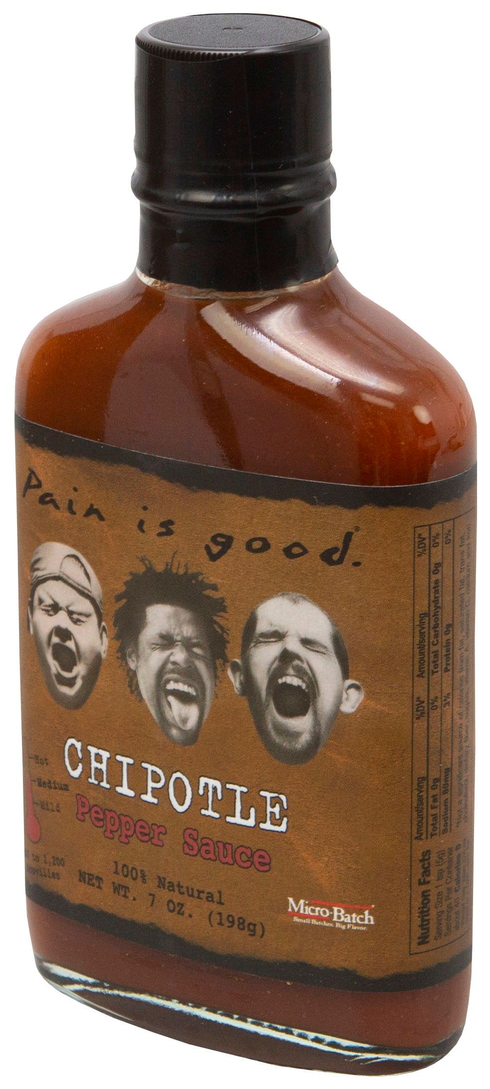 Pain Is Good Chipotle Pepper Sauce, 7 Ounce -- 6 Per Case