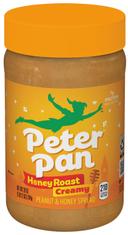Peter Pan Creamy Honey Roast Peanut Butter, 28 Ounce -- 12 per case.