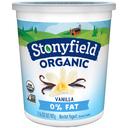 Stonyfield Farm Organic French Vanilla Yogurt, 32 Ounce -- 6 per case.