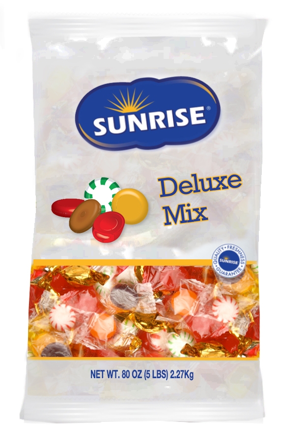 Azar Deluxe Candy Mix - 5 lb. bag, 6 per case