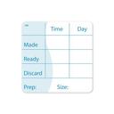 Dissolvemark Dissolve A Way 2 x 2 inch Made Ready Discard Label, 250 count per roll -- 12 rolls per case.