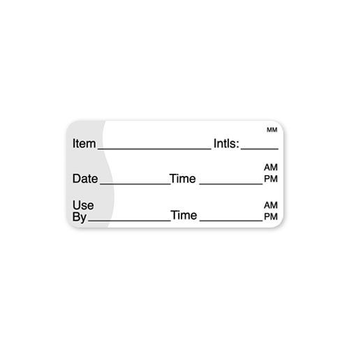 Daymark Movemark Shelf Life Use By Food Label, 1 X 2 Inch -- 12 Per Case