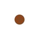 Daymark MoveMark Solid Brown Round Blank Label, 0.75 inch -- 12 rolls per case.