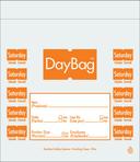 Daymark Saddlepack Trilingual Day of the Week Portion Bag - Saturday, 6.5 x 7 inch -- 4 box per case.