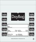 Daymark Saddlepack Trilingual Day of the Week Portion Bag - Sunday, 6.5 x 7 inch -- 4 box per case.