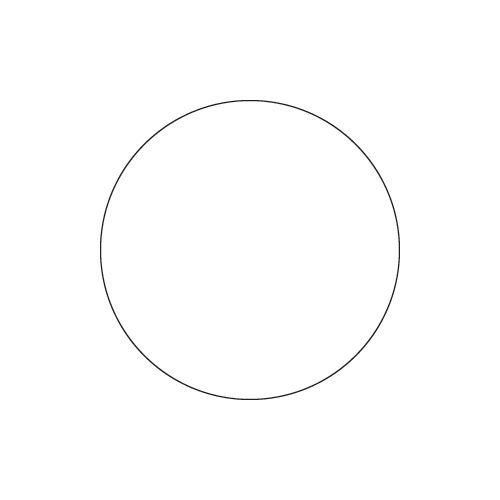 Daymark DuraMark Round Permanent Solid White Color Label, 1 inch -- 12 rolls per case.