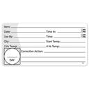 Daymark ReMark Food Label, 2 x 4 inch - 500 per roll -- 12 rolls per case.