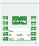 Daymark Day of the Week Portion Bag - Friday, 5.5 x 5.5 inch -- 4 rolls per case.