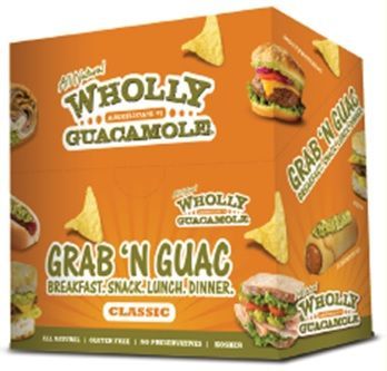 Wholly Classic Guacamole Snack Pack, 2 Ounce -- 30 Per Case