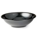 Tablecraft Black Plastic Salad Bowl, 5.75 inch -- 48 per case