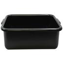 Tablecraft Co-Polymer Polypropylene Black Recycled Tote Box, 21.5 x 15.75 x 5 inch -- 12 per case