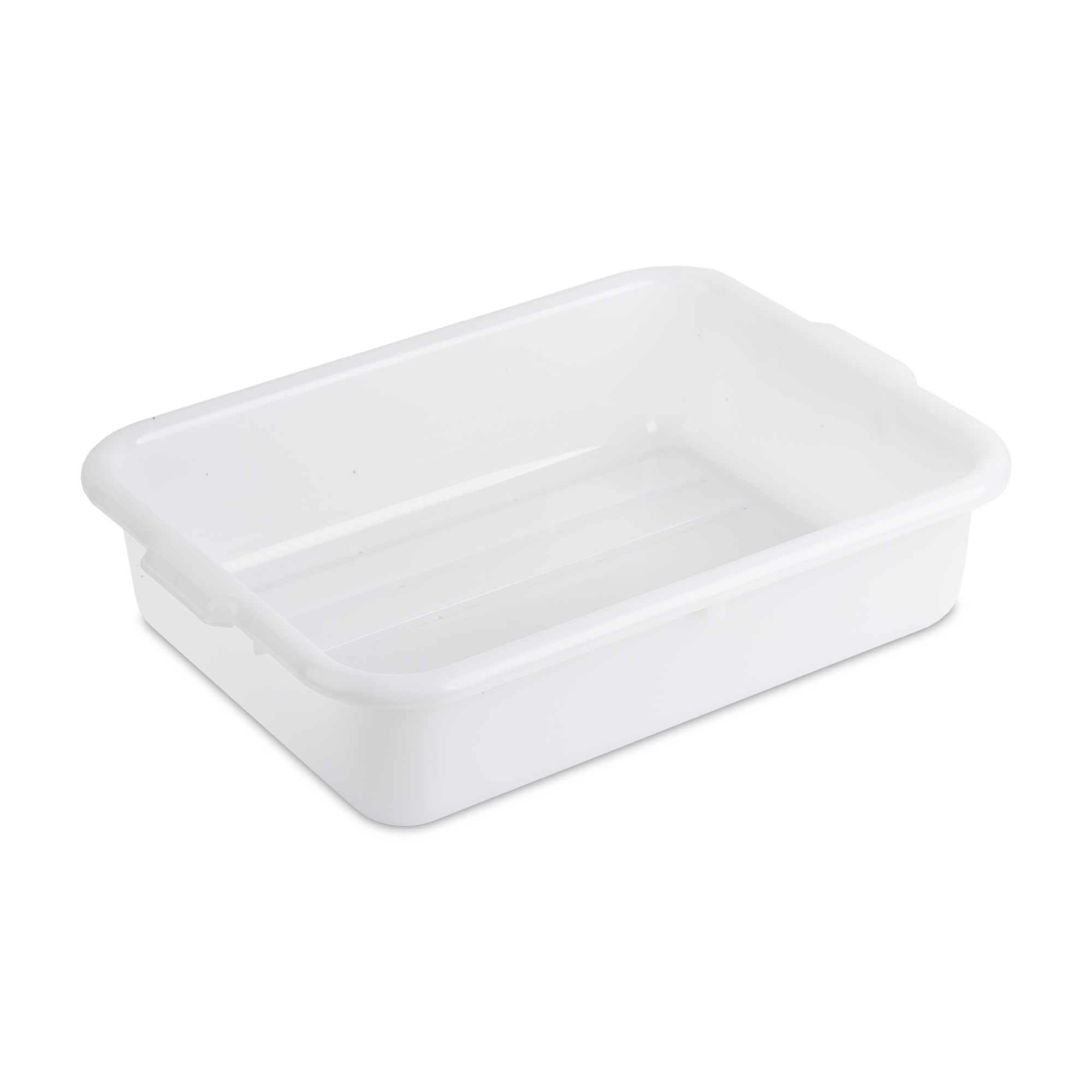 Tablecraft Freezer Drain Box with White Milky Holes, 5 inch -- 12 per case