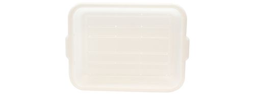 Tablecraft White Drain Box, 7 Inch -- 12 Per Case