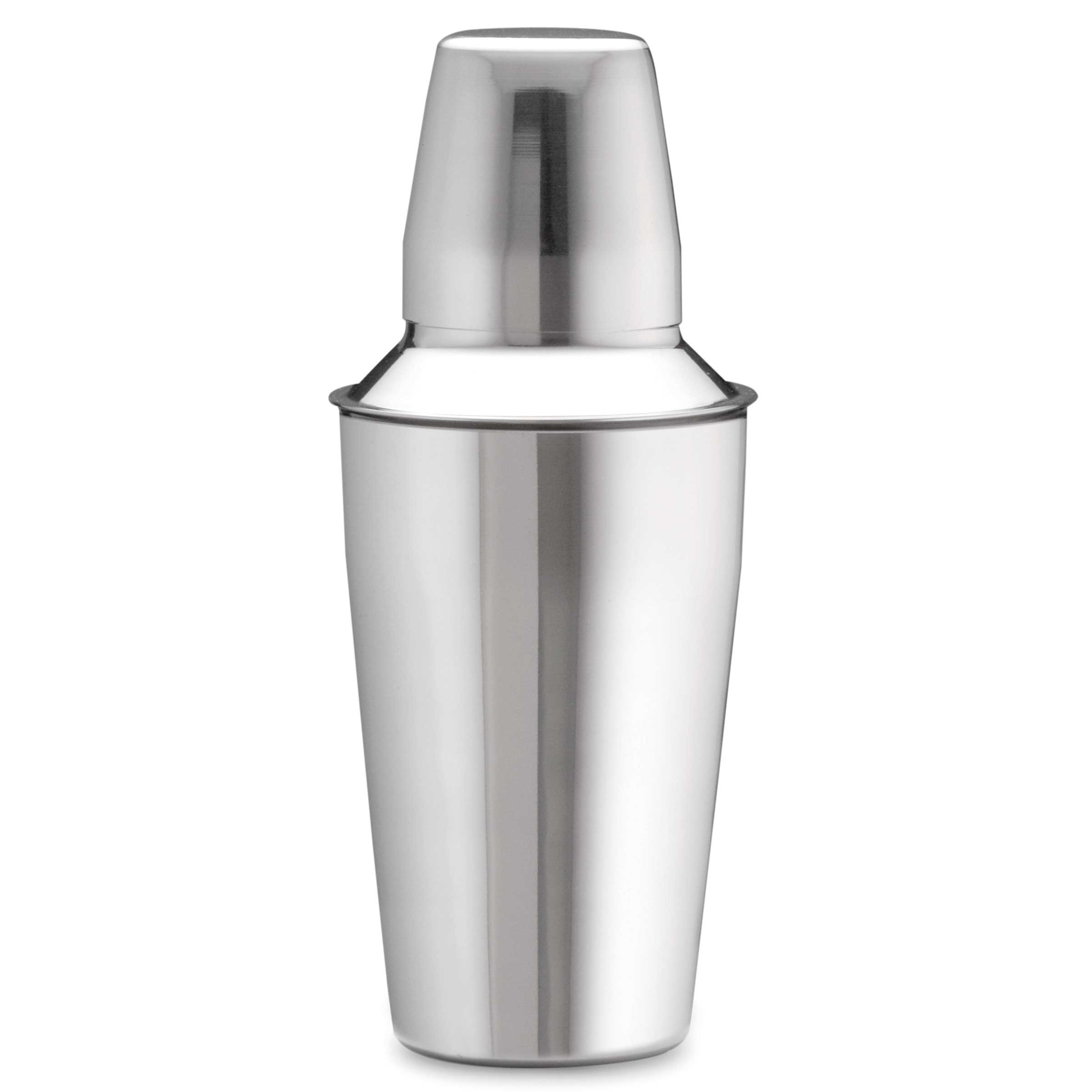 Tablecraft 3 Piece Stainless Steel Bar Shaker, 28 Ounce Capacity -- 6 per case