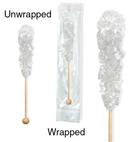 Dryden and Palmer White Swizzle Stick Candy, 5.75 inch -- 72 per case.