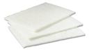 6X9 Meduim Duty Scouring Padding - Off-White -- 3 Case 20 Count