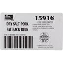 Farmland Dry Salt Fatback of Pork, 48.7 Pound.
