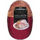 Carando Spiral Recipe Raw Ham, 9 Pound -- 2 per case.