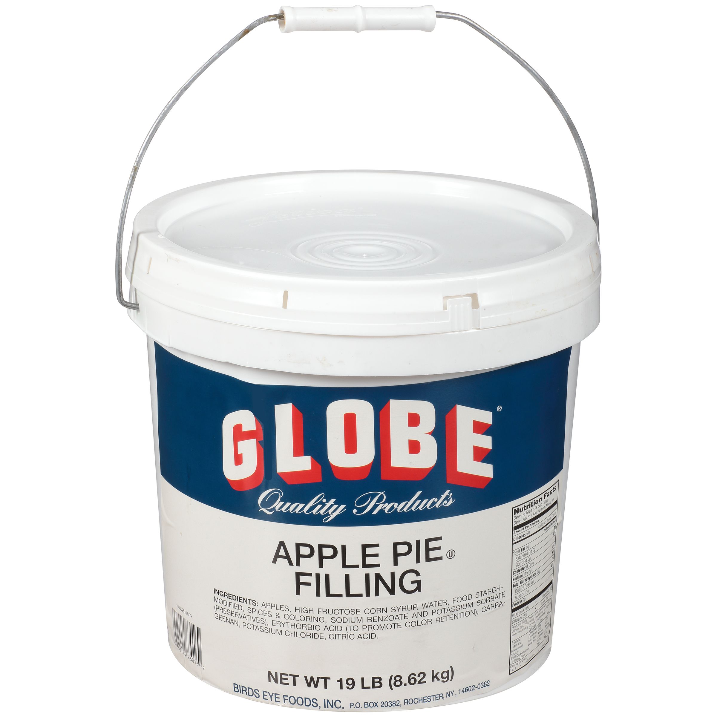 Globe Apple Filling, 2 Gal, 1 Pail
