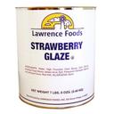 Lawrence Foods Strawberry Glaze, 7.5 Pound -- 6 per case