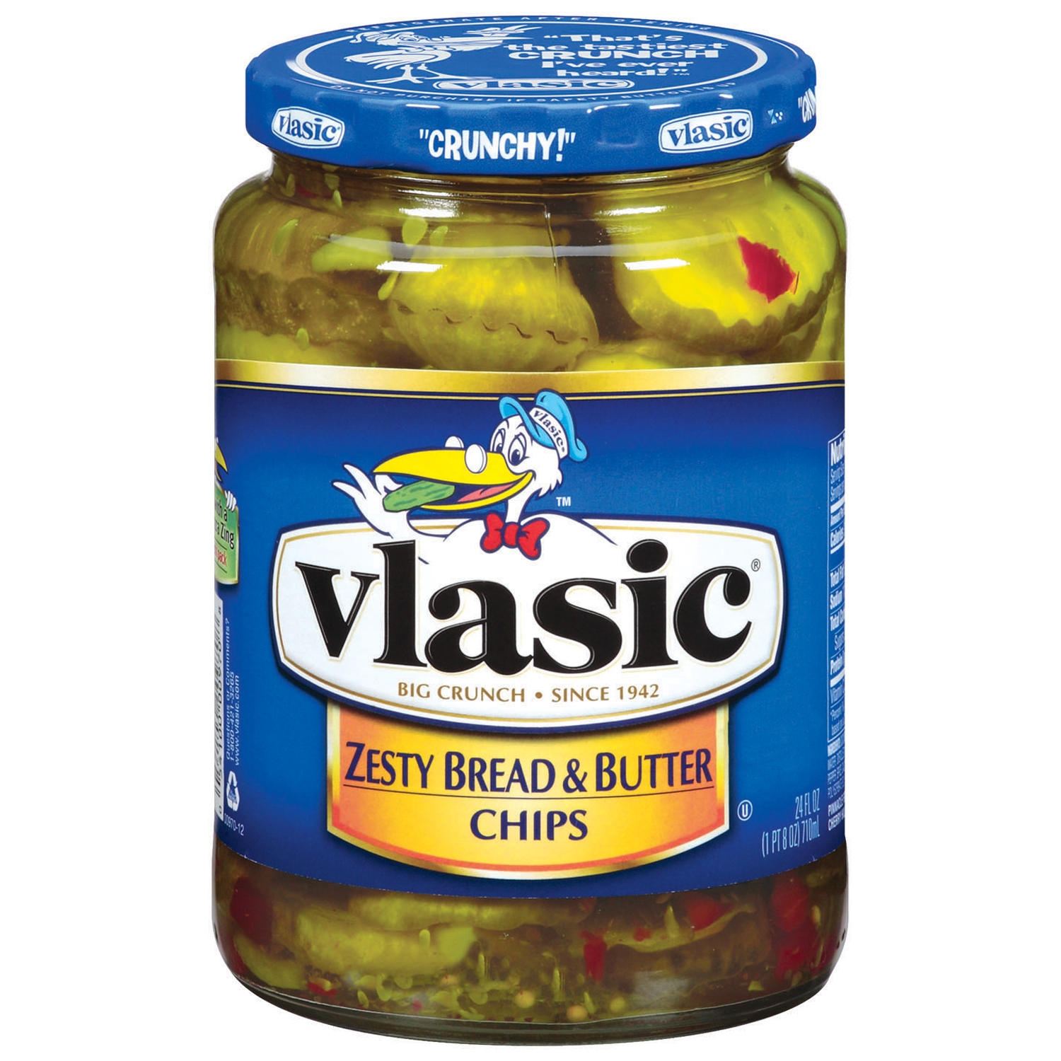 Vlasic Pickle Bread N Butter Chips, 24 Ounce -- 12 Case