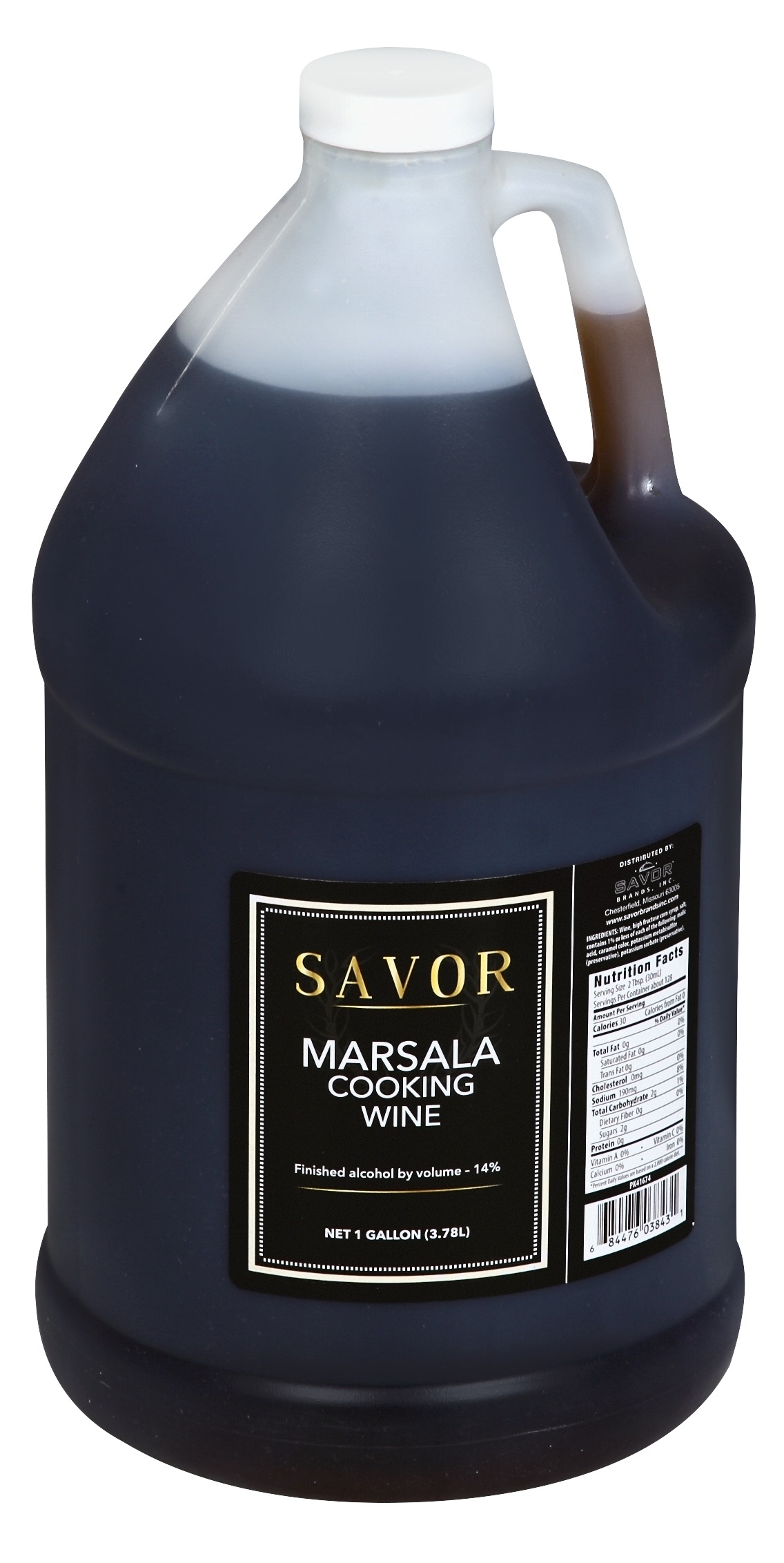 Savor Imports Marsala Cooking Wine, 1 Gallon -- 4 per case.
