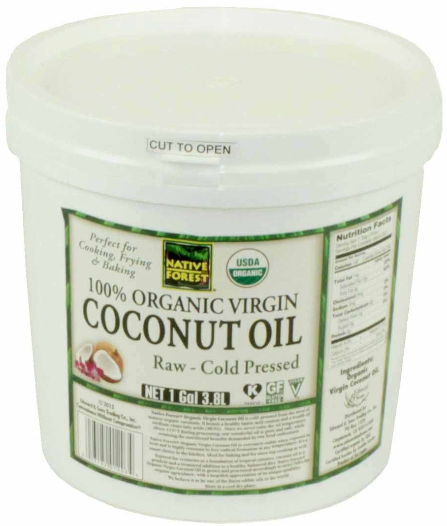 Savor Brands Organic Bulk Coconut Oil, 1 Gallon -- 2 per case.