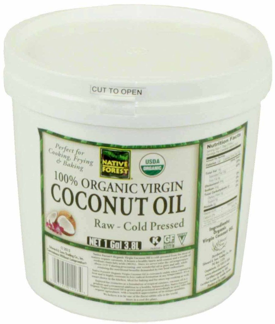 Savor Imports Organic Bulk Coconut Oil, 1 Gallon -- 2 Per Case