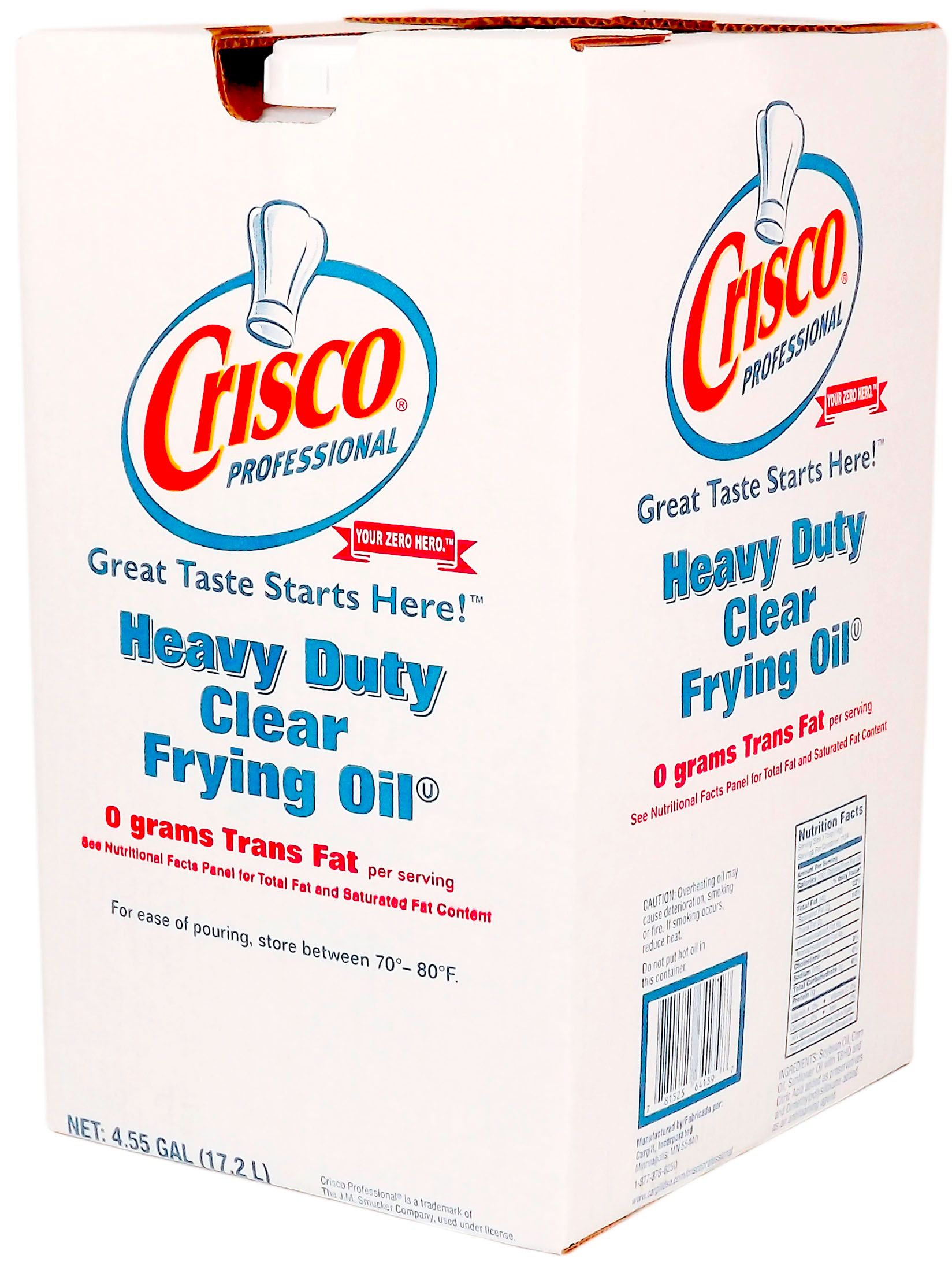 Crisco Professional Heavy Duty Clear Frying Oil, 35 Pound