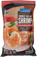 Seamazz 31/40 Peeled and Deveined Tail on Cooked White Shrimp, 2 Pound -- 5 per case.