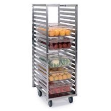 Lakeside Stainless Steel Polycarbonate Lexan Box and Steam Table Pan Rack, 20.75 x 26.25 x 62 1/8 inch.