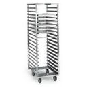 Lakeside Stainless Steel Roll-In Cooler and Proofer Rack, 18 Full Pan Capacity.