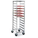 Lakeside Stainless Steel Standard Single Style End Loading Pan and Tray Rack, 18 1/4 x 22 1/4 x 68 1/2 inch.