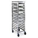 Lakeside Stainless Steel Polycarbonate Box and Steam Table Pan Rack, 15 7/8 x 22 1/4 x 58 1/2 inch.