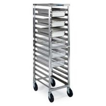 Lakeside Stainless Steel Polycarbonate Box and Steam Table Pan Rack, 15 7/8 x 22 1/4 x 58 1/2 inch.