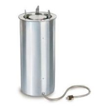 Lakeside Stainless Steel Heated Adjust-A-Fit Standard Height Drop In Dish Dispenser, 10 to 13.25 Inch Plates