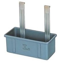 Lakeside Gray Jumbo Waste Box Only, 11 1/4 x 14 3/8 x 26 inch.