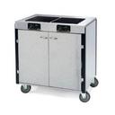 Lakeside Stainless Steel Creation Express Induction Two Stove Mobile Cooking Cart, 22 x 34 x 35 1/2 inch.