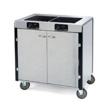 Lakeside Stainless Steel Creation Express Induction Single Stove Mobile Cooking Cart, 22 x 34 x 35 1/2 inch.