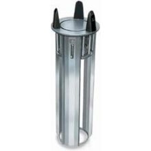 Lakeside Stainless Steel Regular ADA Height Open Counter Drop In Unheated Round Plate Dispenser - 10 1/4 to 11 inch Accommodate Plate Size.