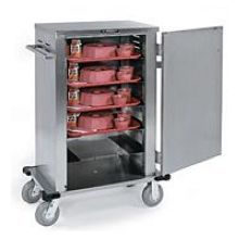 Lakeside Stainless Steel Economy Late Tray Delivery/pick Up Cart Without Cover, 18 3/8 X 30 3/4 X 46 Inch