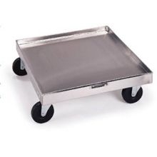 Lakeside Stainless Steel Cup and Glass Rack Dolly without Handle, 20 3/4 x 20 3/4 x 6 1/2 inch.
