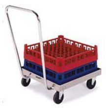 Lakeside Stainless Steel Cup And Glass Rack Dolly With Handle, 21 X 27 X 32 Inch
