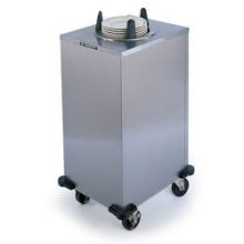 Lakeside Stainless Steel 1 Stack Non Heated Regular Round Plate Dispenser - Up to 5 inch Accommodate Plate Size.