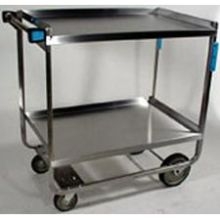Lakeside Stainless Steel Heavy Duty NSF Traditional Utility Cart with 2 Shelves, 16 1/4 x 30 x 34 1/4 inch.